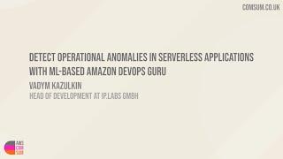 Detect operational anomalies in Serverless applications with ML-based Amazon DevOps Guru