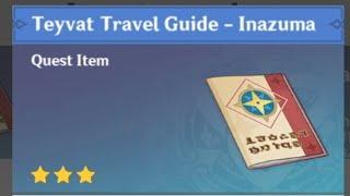 Teyvat Travel Guide - Volume 3 Inazuma [Genshin Impact]