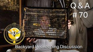 Backyard Beekeeping Questions and Answers 70, Vivaldi boards, brood in Flow Super and more!