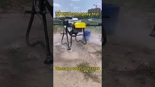 40L agricultural sprayer drone spray test  #drone #dji #agriculture