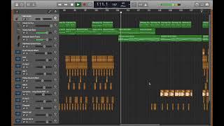 Making trap beats by using free drum kits!!
