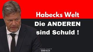 Die ANDEREN sind Schuld - Methode Habeck