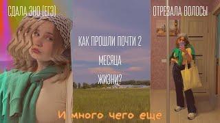 отрезала волосы | сдала зно | как прошли 2 месяца в моей жизни?
