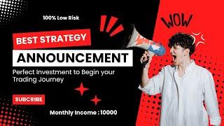 Low Risk Investment Strategy | Beginners | Double Digit Return | Zero Risk | Lifetime Income