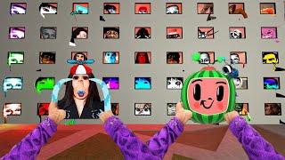 Saving Baby Cocomelon and Rosalia From Full Hotel Of Angry Munci Family, Obunga Family, Nextbot Gmod