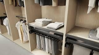 CONERO System for Dressing rooms