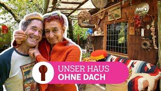 Draußen wohnen: Artisten-Paar verwandelt wilden Garten in buntes Zuhause | ARD Room Tour