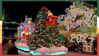 A Christmas Fantasy Parade | Disneyland 2024