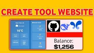 Create an Earning Website for FREE Using DEEPSEEK, GitHub, and Make $1,250 Monthly With Adsterra