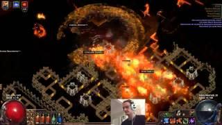 Path of Exile - Shrine Piety - Dual Flame Totem Build