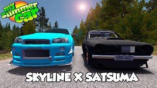 SATSUMA x SKYLINE, O IMPROVÁVEL ACONTECEU! My Summer Car