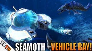 Let's Play Subnautica Walkthrough E2 - Seamoth and Mobile Vehicle Bay Fragments