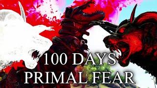 I Spent 100 Days In Primal Fear ARK, This is How It Went...