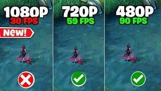 ANOTHER WAY To CHANGE SCREEN RESOLUTION to Fix FPS DROP in Mobile Legends & Any Games |  NO ROOT!