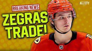 Reacting to Trevor Zegras being traded to the Philadelphia Flyers