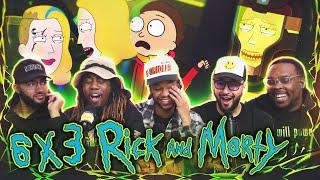 THINGS ARE GETING WEIRD!!! Rick And Morty  6 x 3 "Bethic Twinstinct" Reaction/Review