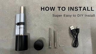 Smart Lock Cylinder| How to install it?