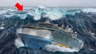 ¡15 CRUCEROS ATRAPADOS EN FEROCES OLAS MONSTRUO!