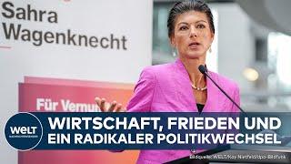 ZWISCHEN KRISEN UND KRIEG: Sahra Wagenknecht rechnet mit Kanzler Scholz ab | WELT Thema