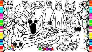 Jester Bittergiggle Death! Garten Of Banban 7 Coloring Pages / NCS Music