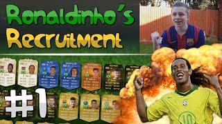 FIFA 15 - Ronaldinho's Recruitment | EP. 1 (KEEPY UPPY CHALLENGE)