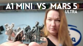 Can a Bambu A1 Mini Print D&D Minis? FMD vs Resin!!