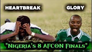 Nigeria- all 8 AFCON Finals
