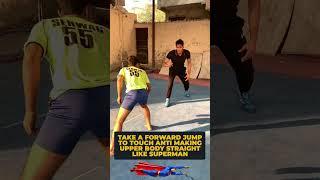Learn Flying Hand Touch in Kabaddi #kabaddi #prokabaddi #pkl #dpkabaddi