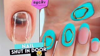 Nail Shut In Door! Transformation On Injured Nail | Spring, Summer Manicure