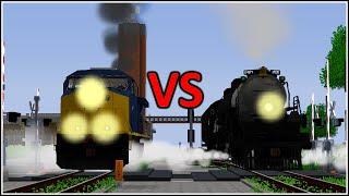 STEAM VS. DIESEL Which is Better? | Minecraft | City Server 106 |