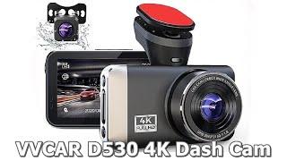 Full Hd Car DVR 1080P Camera 4K & 1080P VVCAR D530 Video Recorder Dashcam