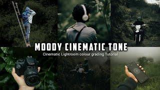 Moody Cinematic Tone lightroom preset | Free lightroom preset | Travel photo editing | Travel preset