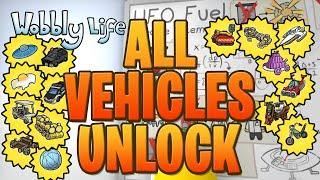 ALL SECRET VEHICLES Unlock | Wobbly Life 2024