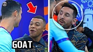 Messi, Mbappé, & Neymar Reaction's to Cristiano Ronaldo is PRICELESS 