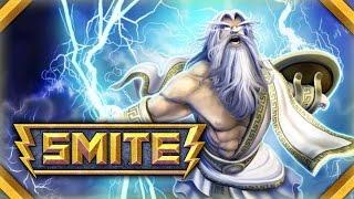 SMITE ATTACK SPEED BUILD FOR ZEUS AMAZING BUILD