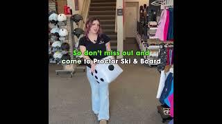 Roll the Dice Sale- Up to 18% Ski & Board Gear at Proctor Ski in Nashua NH #skiing #nashua