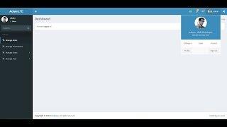 Laravel 5.6 Laravel Permission Admin Panel LTE part 1