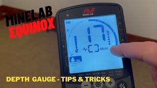 Minelab Equinox - Depth Gauge - Tips & Tricks