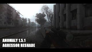 Dead City in Rain + Agressor ReShade - S.T.A.L.K.E.R. ANOMALY 1.5.1. + HD TEXTURES