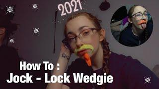 How To : JOCK - LOCK WEDG!E | Tutorials with Abi 