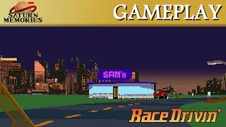 Race Drivin' [Saturn] by Atari Games - Super Stunt Track [HD] [1080p]