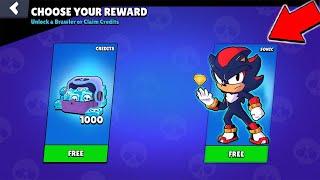 WHAAAAT!!! SONIC!!!! LEGENDARY GIFTS BRAWL STARS NEW UPDATE!!