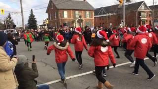 "All I Want For Christmas Is You" 2016 Maple, Ontario Canada Santa Claus Parade Performance