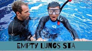 INSANE Breath Hold With Empty Lungs | Freediving STA Training