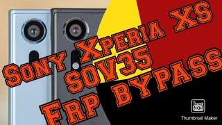 FRP BYPASS SONY XPERIA XS SOV35