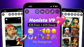 Honista V9 Tutorial | IOS 17.4 EMOJI + FONT IPHONE | Remention With Sound