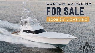 2008 Custom Carolina 64′ Sportfish For Sale (Sportfishtrader)