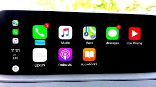 How to use Apple Car Play in 2020 Lexus RX350