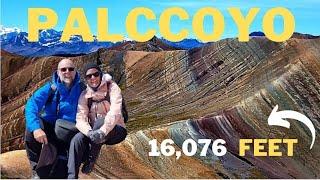 HIKING PALCCOYO RAINBOW MOUNTAIN in CUSCO PERU 2023! La MEJOR Montana Arcoiris!