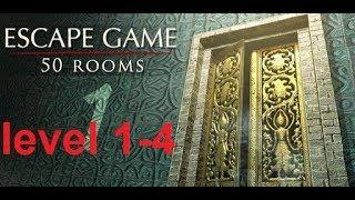 [Walkthrough] Escape Game 50 rooms 1  level 1,2,3,4 - Complete Game